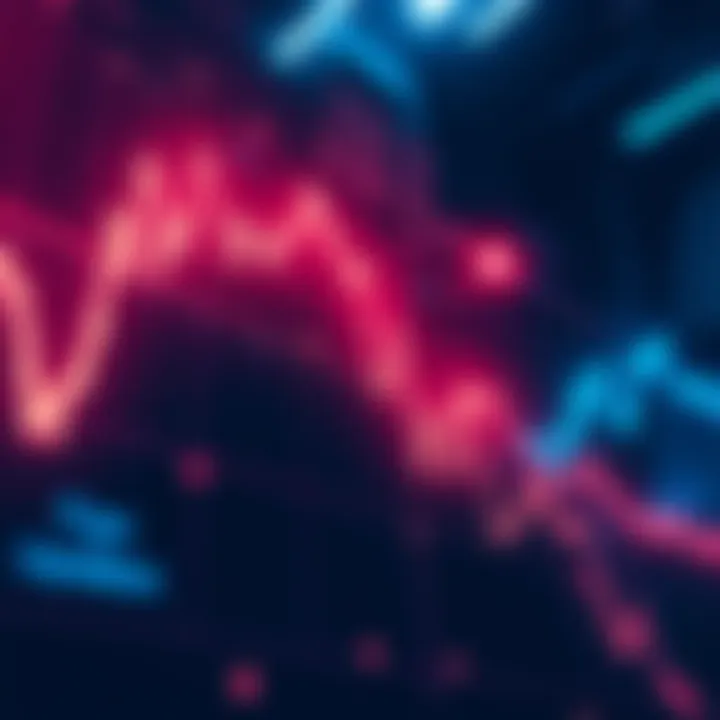 Graph showing a sharp decline in Bitcoin and Ethereum prices with liquidations highlighted