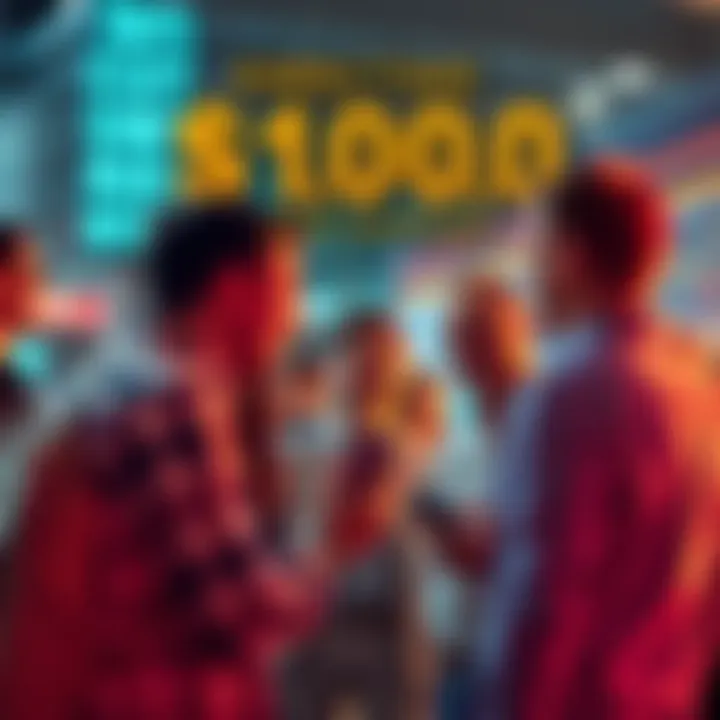 People discussing market trends with excitement about reaching $1.00 this summer.