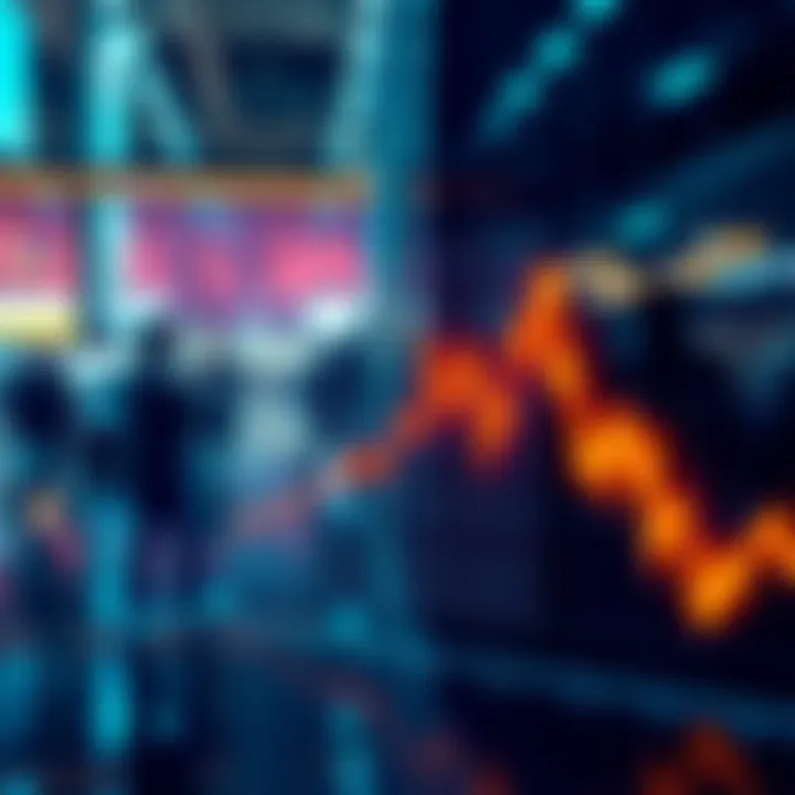 A graph showing a decline in retail-driven cycles with institutional investment rising, representing a change in market dynamics.