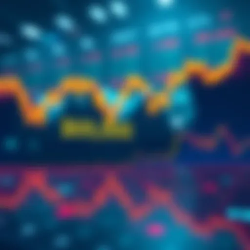 A financial chart showing market fluctuations with a current level stabilized at $67,000