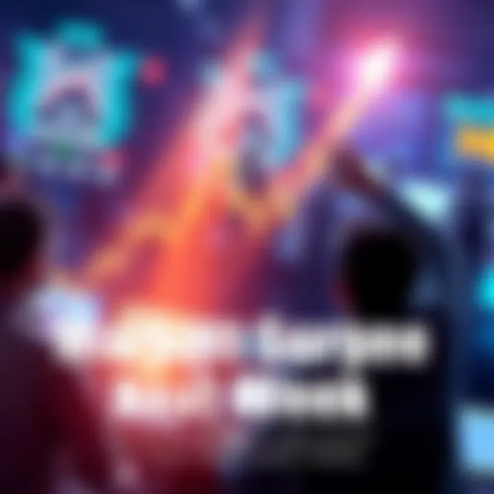 Market Surge Next Week A chart showing upward trends with excitement among traders in the background.