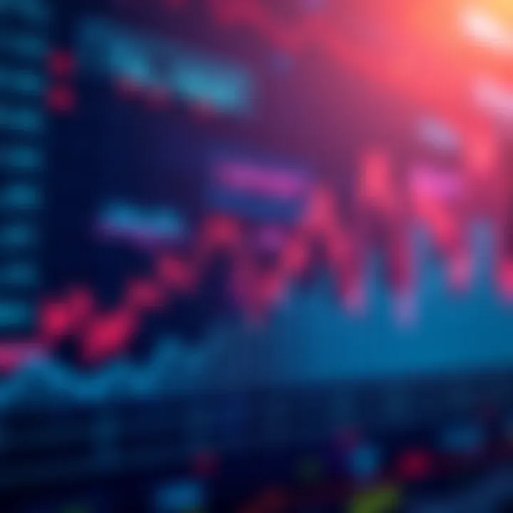 Graph showing price fluctuations between 75k and 80k in trading markets.