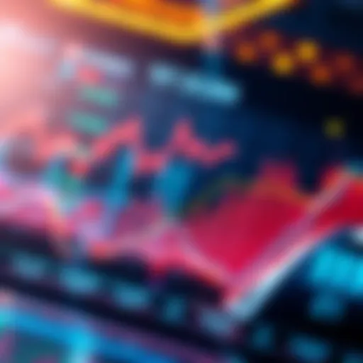 Graph showing market trends and potential impacts of the upcoming halving on investor sentiment