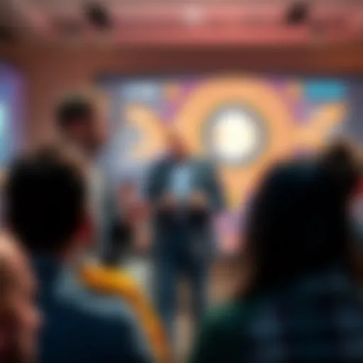 Mathew Katter discussing his Bitcoin strategy with an audience at Bitcoin University