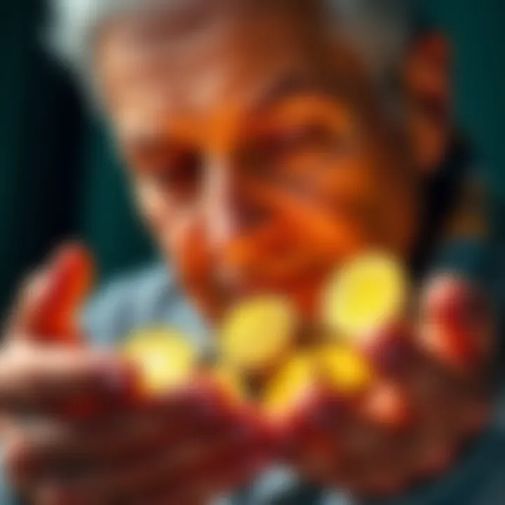 A person looking at memecoins with hopeful expression, symbolizing new retirement solutions