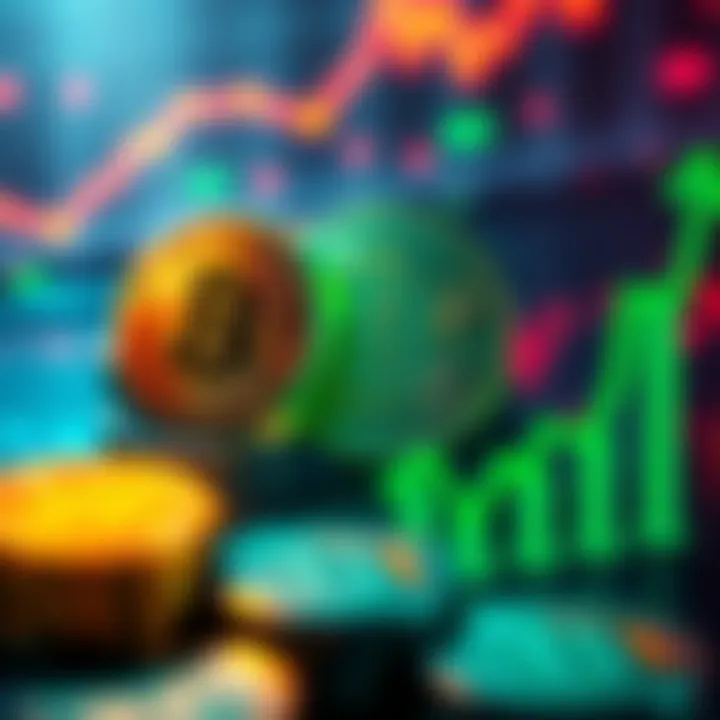 mF International BCH Treasury Fund Concept image depicting a digital representation of BCH coins and financial growth symbols, highlighting the $500 million private placement initiative by mF International.