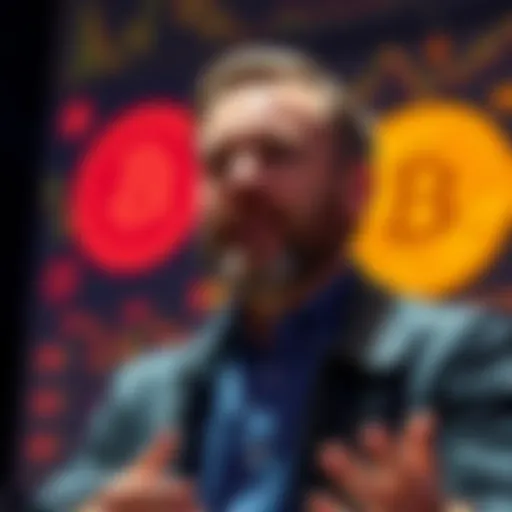 Michael Saylor speaking about Bitcoin's growth and resilience in the cryptocurrency market