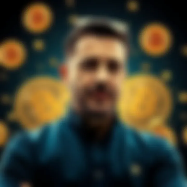 Michael Saylor, founder of Strategy, pictured with Bitcoin symbols and a sold sign, indicating the sale of 32 BTC for the first time in four years.