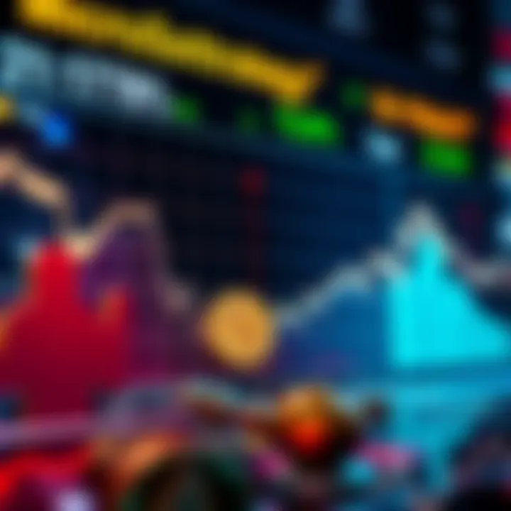 A chart showing declining shareholder value alongside Bitcoin graphics, illustrating the impact of Microstrategy's decisions.