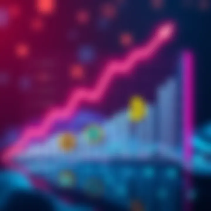 Graph showing growth in investments for USDT, BTC, and SOL in June 2026