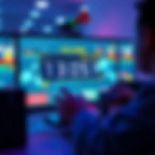 A person playing mini-games on a computer screen with a timer showing limited time left