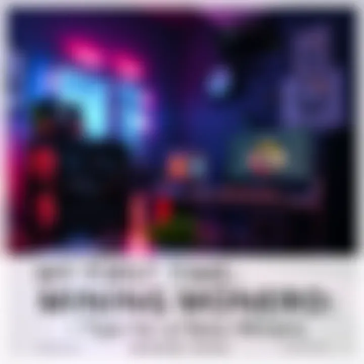 A mining rig with multiple AMD Ryzen GPUs and a Ryzen 9 CPU set up in a home office environment.