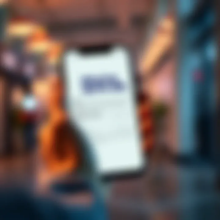 Person looking at a blank screen on a tax app showing missing 1099-DA form information