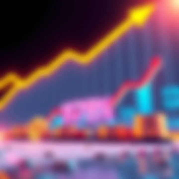 Graphic showing the rise in $MON Coin value by 178% in a day with a bold upward arrow