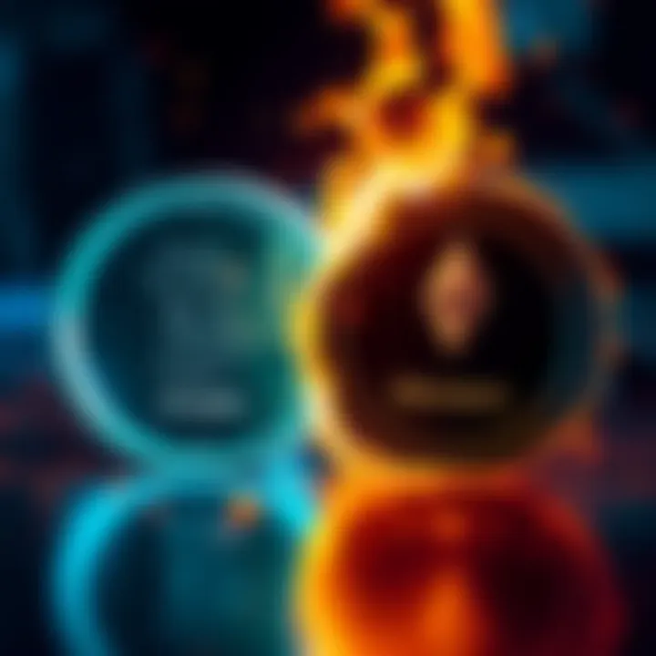 Monero vs Zcash Comparison A visual representation showing Monero as the popular choice for dark web transactions, with symbols of both Monero and Zcash. Monero's logo is highlighted to show its preference among people for priv...