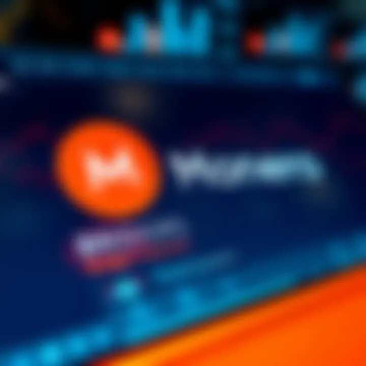 Monero logo displayed on the BRIDGERS platform interface showing private transaction options