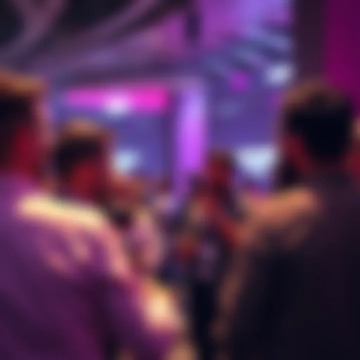 Group of people engaged in a discussion about Monero's technical and economic challenges at a community event
