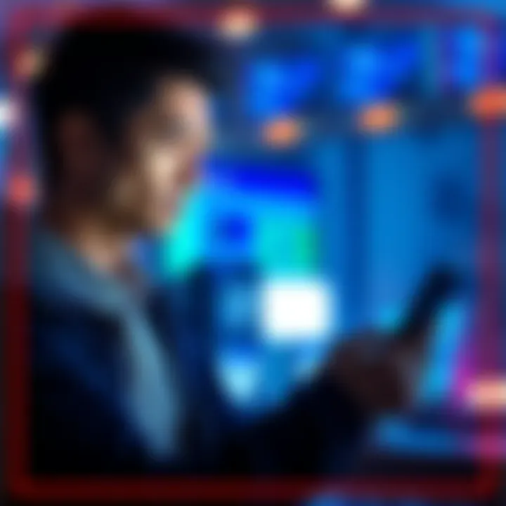 A person looks frustrated while checking their phone for a money transfer error