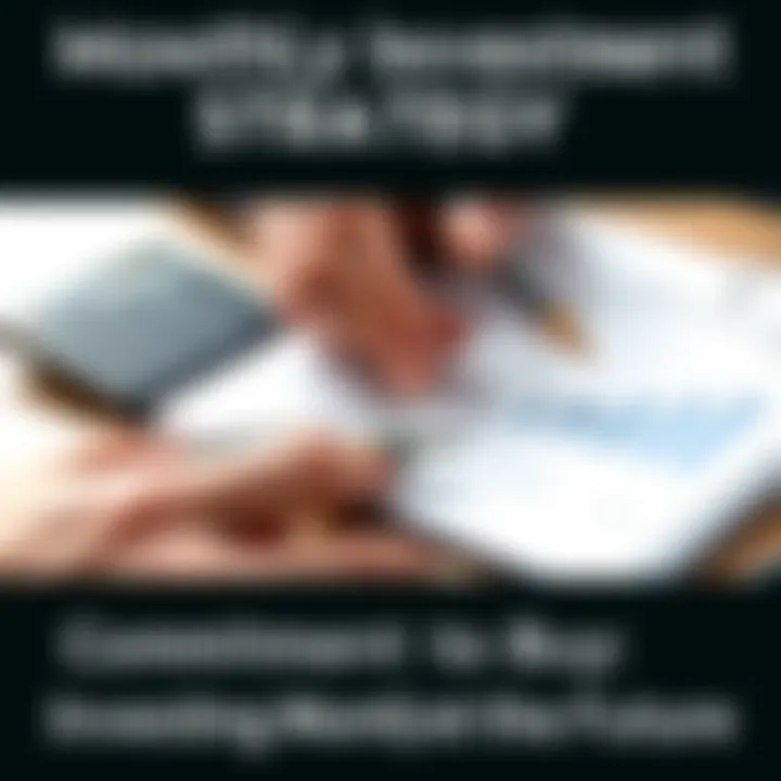 A person calculating small investments on a notepad with a calculator, symbolizing consistent investment for the future.