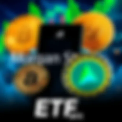 Morgan Stanley logo with Bitcoin and Solana logos alongside, symbolizing the launch of new ETFs.