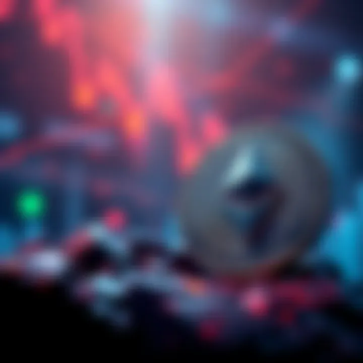 Morgan Stanley's logo next to a digital representation of Ethereum, symbolizing the submission of Spot Ethereum ETFs.