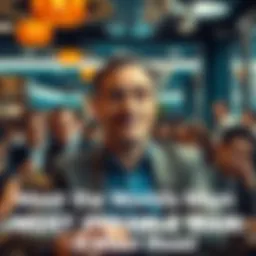 A man with an arrogant smile, sitting confidently in a crowded café, surrounded by people who seem annoyed.