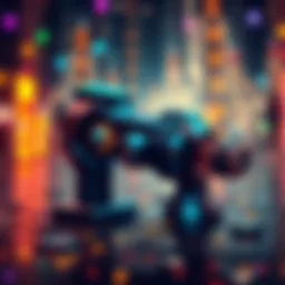 Illustration of a trading bot using Nano to transfer values across different exchanges.