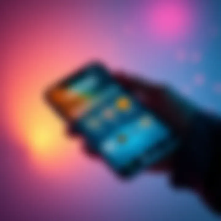 Nanos Wallet Agents on a Smartphone A smartphone displaying the Nanos wallet interface with earnings overview and multiple agent icons.