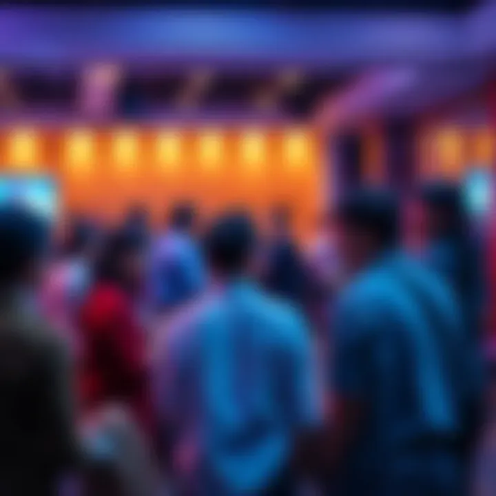 A group of people discussing and sharing ideas at the Near Meetup in Vietnam.