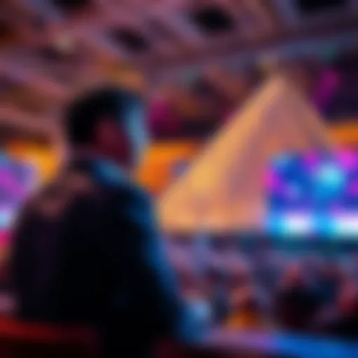 Nenter Chow addressing an audience at the Louvre stage, discussing tokenization and real-world assets with industry leaders.