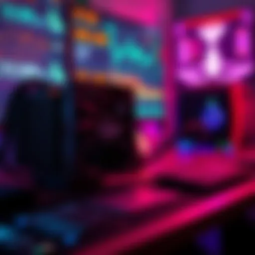 Nerdminer v2 placed on a desk, with graphics displaying mining statistics on a screen, showing its mining capability and design features.