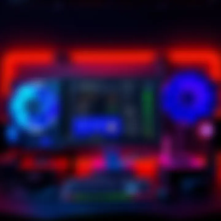 A computer setup with a Nerdminer v2 displaying mining statistics and mining pool options on screen.