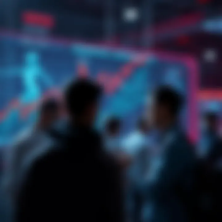 Graph showing Nervos Network's declining performance with concerned community members in discussion