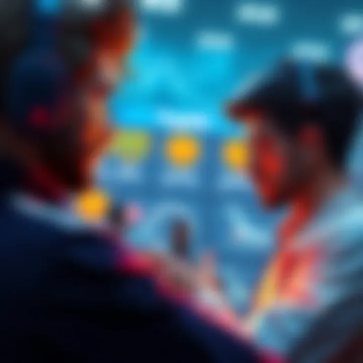 A new player looks at options for land and badges while planning their next move in the game.