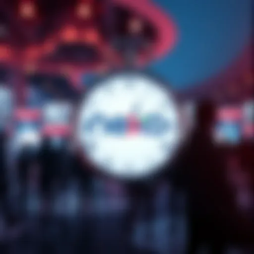 A graphic showing Nexo's logo with a clock indicating the deadline approaching and people discussing in the background