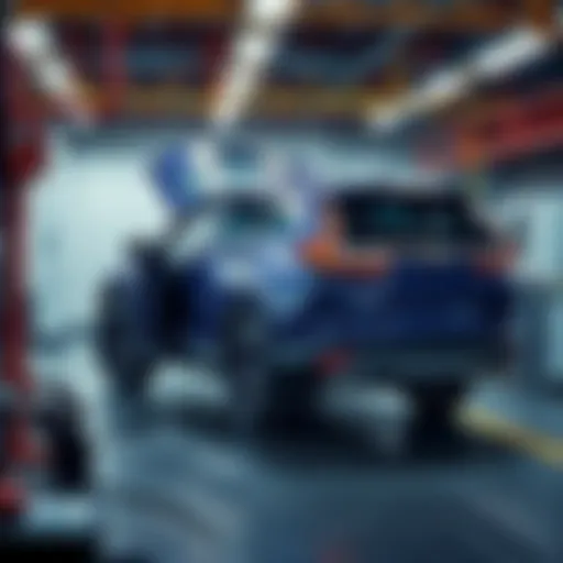 Honda's next-generation CR-V SUV under construction at the factory