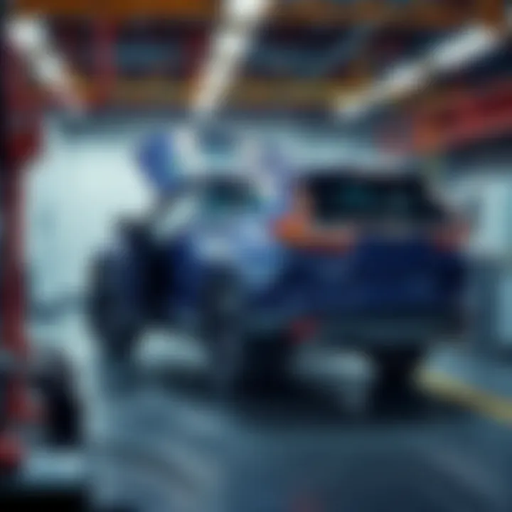 Honda's next-generation CR-V SUV under construction at the factory