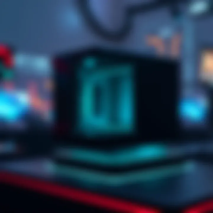 A sleek 12-inch black magnesium NeXT Cube computer, showcasing its unique design and modern technology.