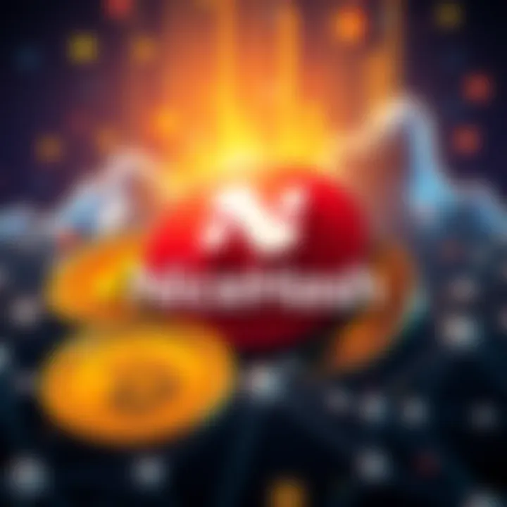 A graphic showing the NiceHash logo with USDT coins alongside Bitcoin symbols, representing new payment options for miners.