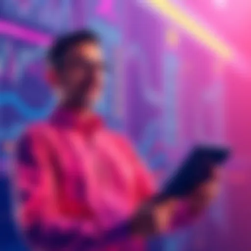 Nicolas Kokkalis presenting a new Subscription Smart Contract for decentralized apps, showcasing seamless payment options and blockchain technology.