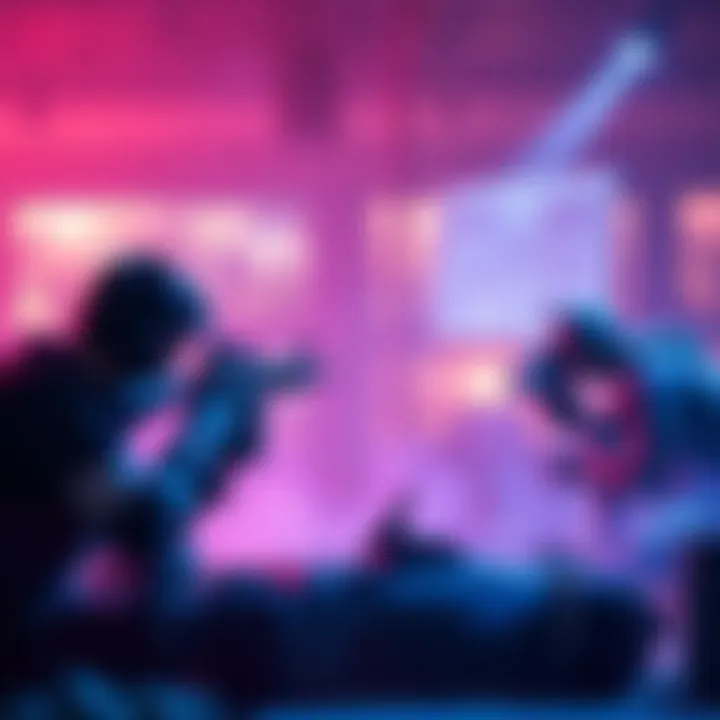 A visual representation of a game scene showing players strategizing without new weapons for Season 5.