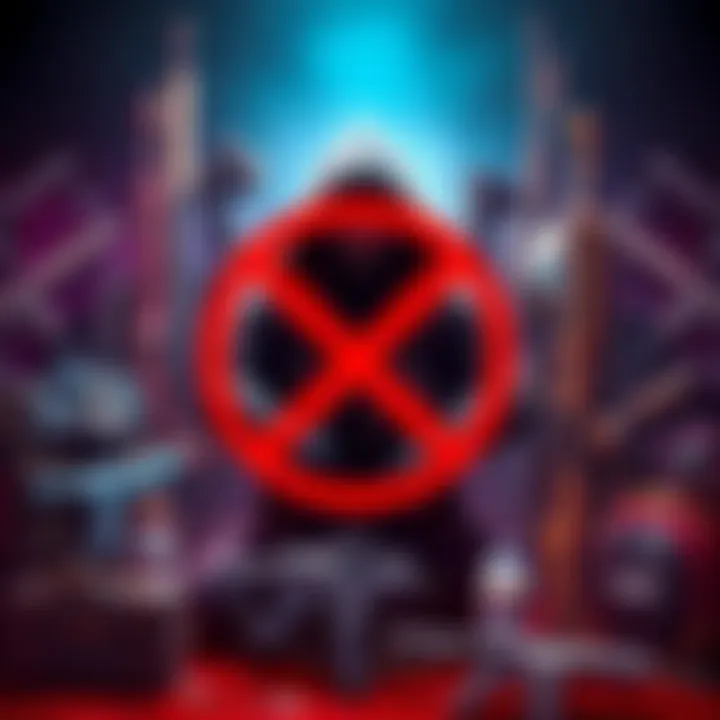 Graphic showing a game character surrounded by old weapons and merchandise, with a crossed-out symbol indicating no new content
