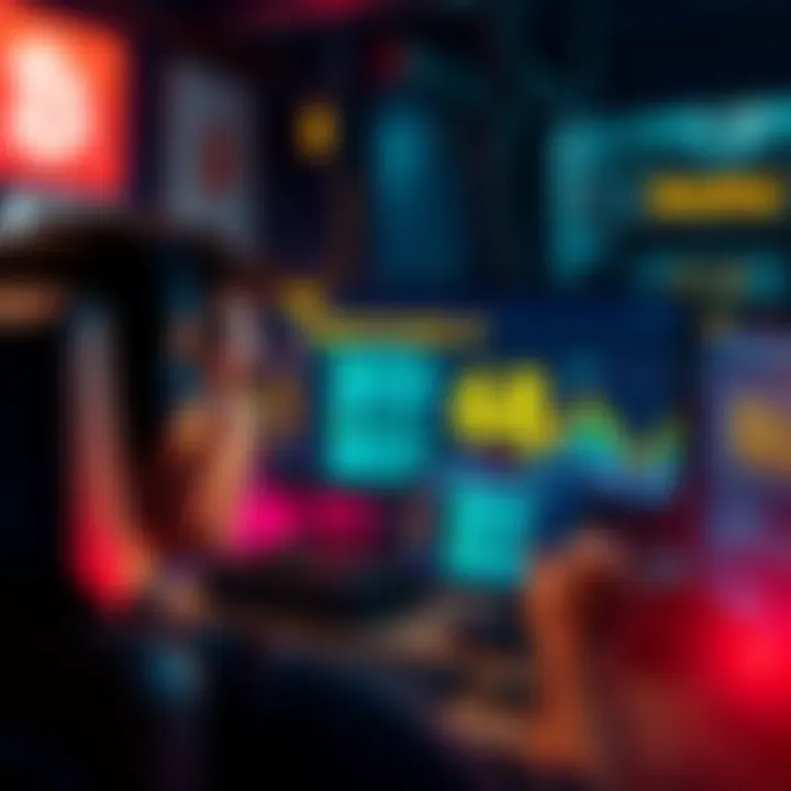 A person looking at a computer screen displaying block proposals, showing confusion over not receiving rewards after 68 attempts.