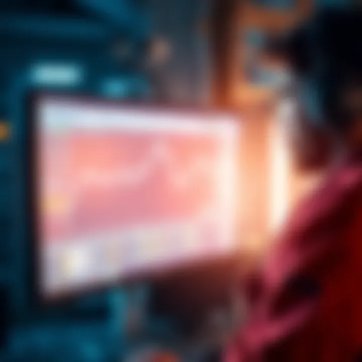 A puzzled node operator stares at a computer screen showing rewards dropping to zero