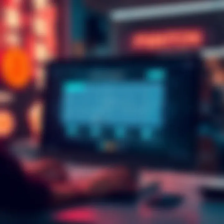 A computer screen displaying a user-friendly non-KYC exchange platform with privacy features.