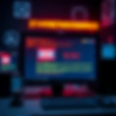 A North Korean computer screen displaying malware alerts linked to the Bybit hack investigation