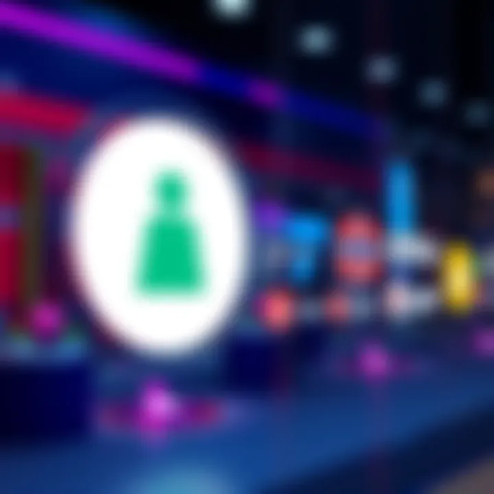 Graphic showing Norwegian bank logos with linked account icons