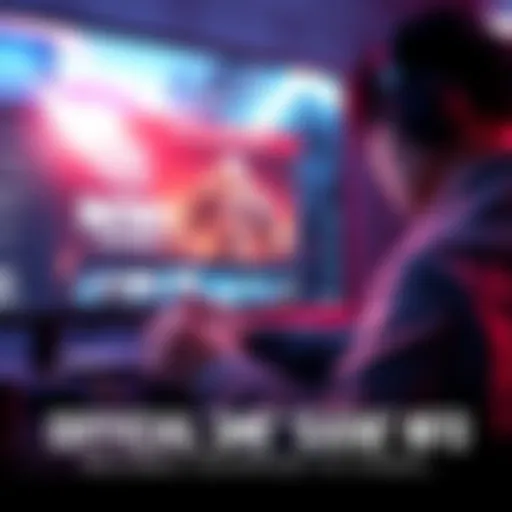 Official Game Information Sources A person browsing a computer screen displaying official game news and updates.