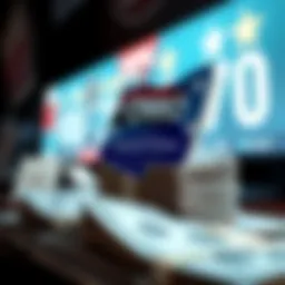 Stack of money with a political campaign sign in Ohio, symbolizing increased spending by crypto donors to influence elections.
