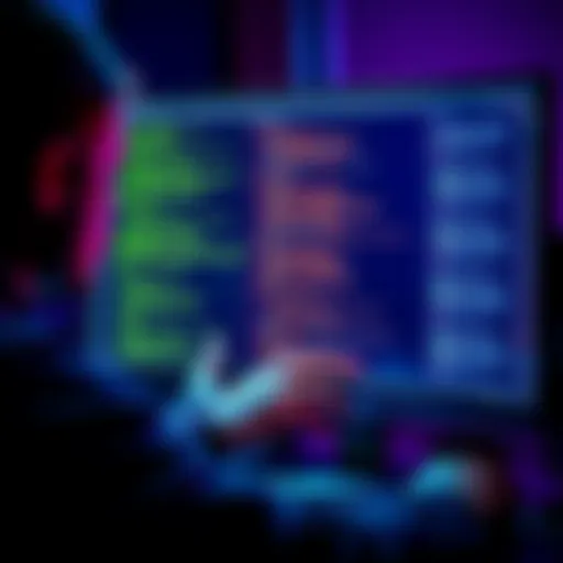 A person examining old Ethereum wallet files on a computer screen, focusing on a JSON file interface